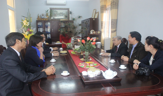 Bộ trưởng Bộ Khoa học và Công nghệ Nguyễn Quân thăm Viện Nghiên cứu và Phát triển Lâm nghiệp